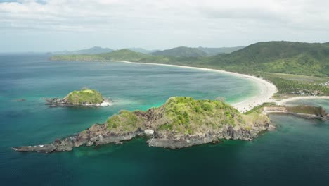 bolog island and nacpan beach, twin beach, el nido, palawan, philippines