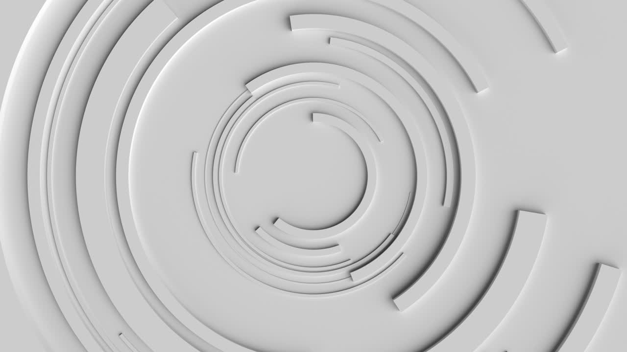 Abstract rotating circles - loop