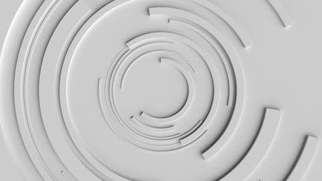 Abstract rotating circles - loop