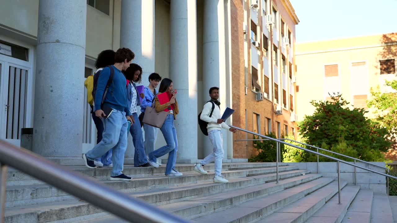 College Students on Campus