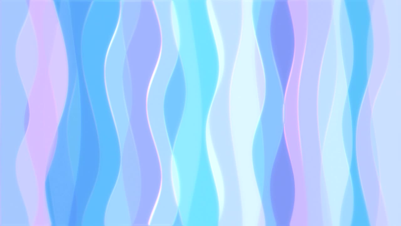 Curvy Pastel - Elegant Flowing Pattern Video Background Loop