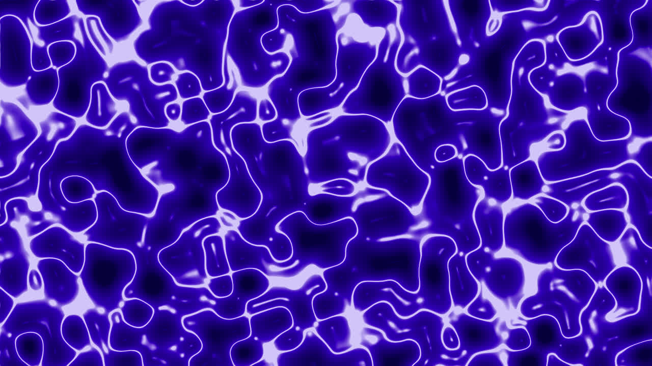 Abstract Glowing Purple Liquid Plasma Background