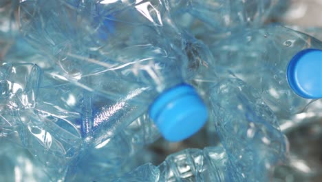 plastic bottles loopable background in 4k