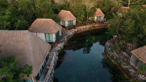 Vista-Aérea-De-Drones-De-Zamna-Resort-México