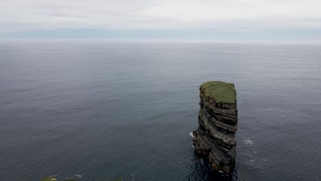 vista de pájaro de la cabeza de downpatrick