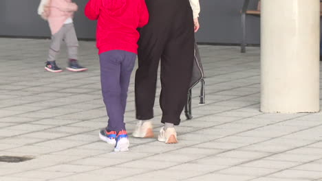people walking outdoors