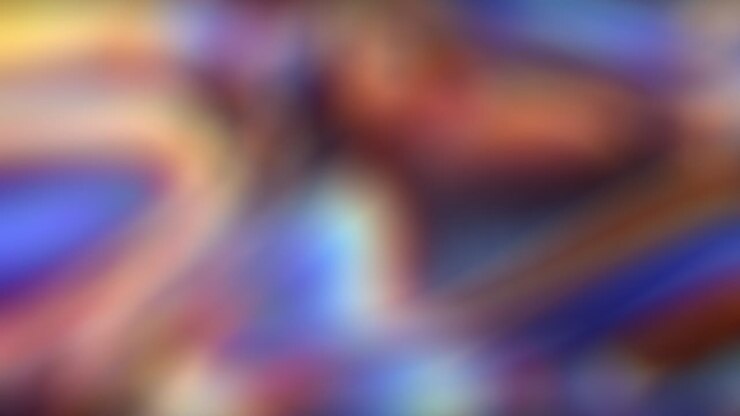 Abstract Chromatic Aberration Soft Gradient Fluid Water Background Loop