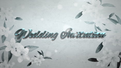 Wedding-Invitation-with-retro-flowers-pattern