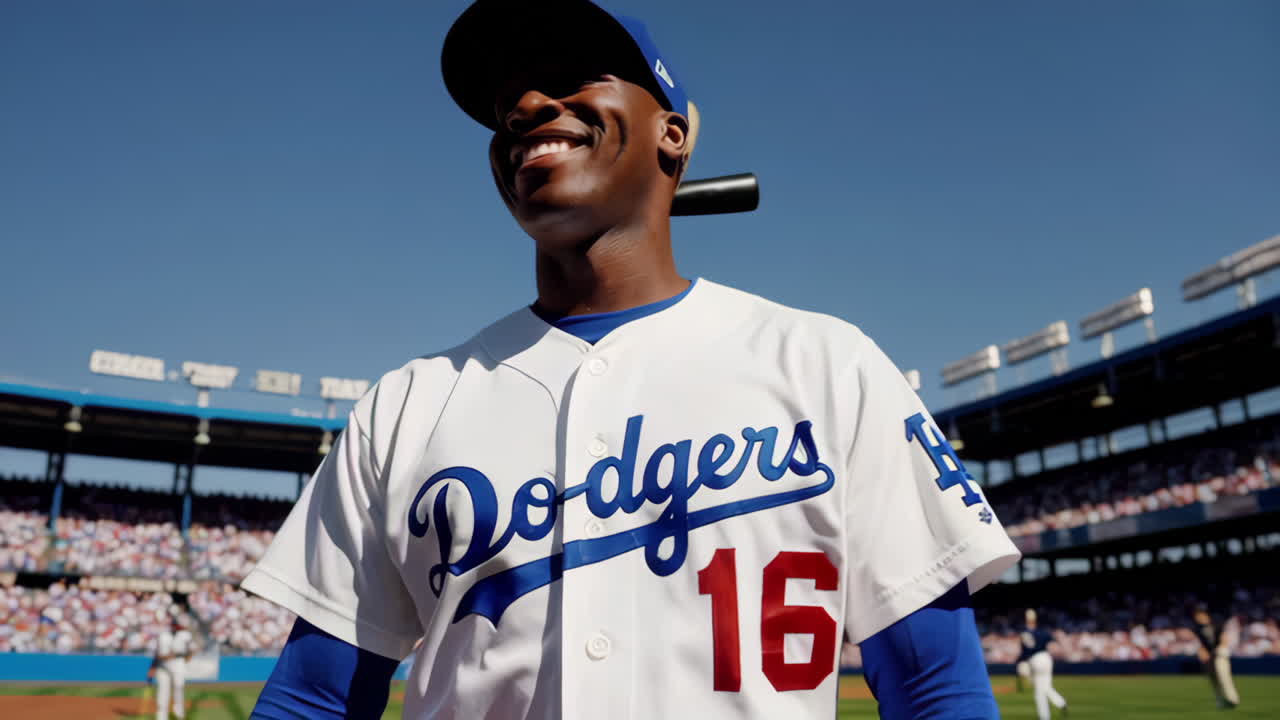 Los Angeles Dodgers Baseball Player