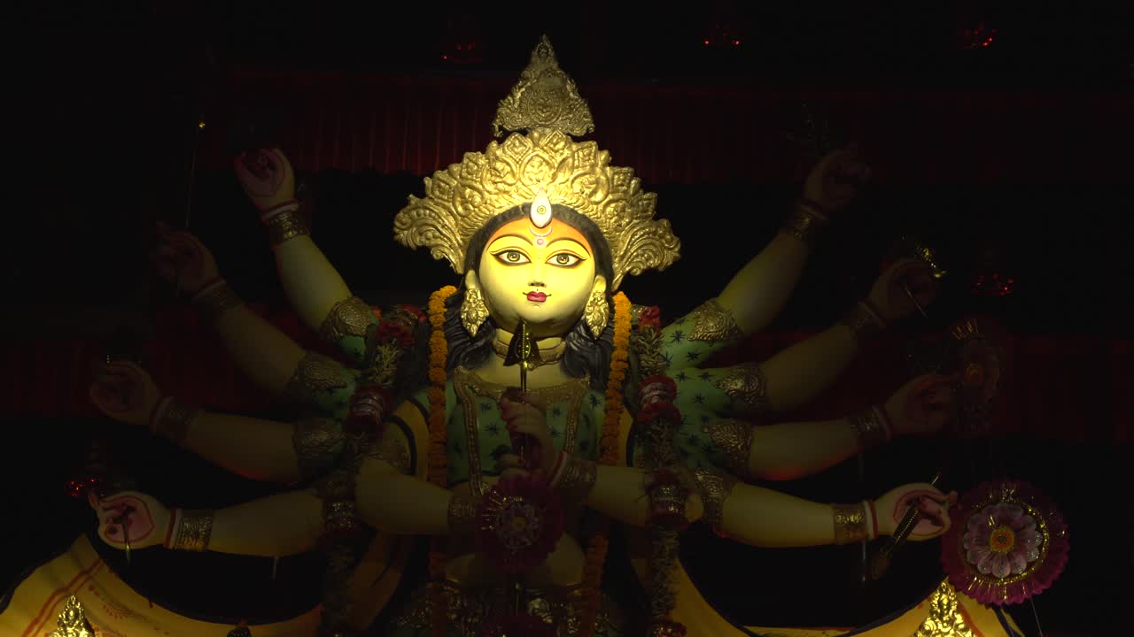 durga puja es el festival más grande de la india y bengala occidental