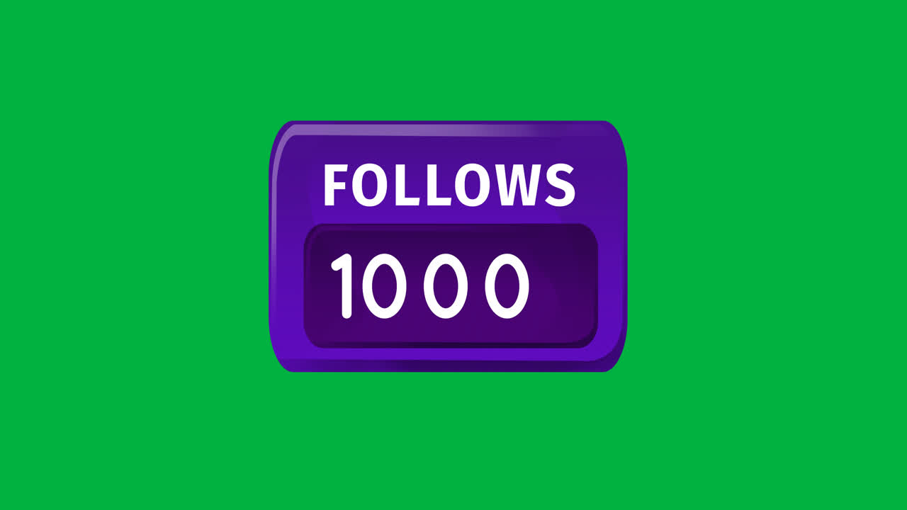 Followers count increasing 4k