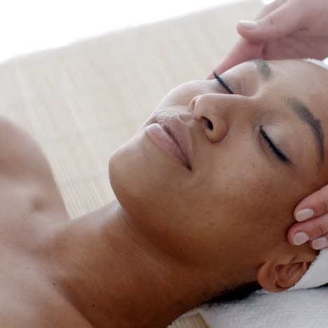 cosmetic treatment at the health spa