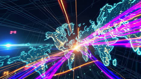 visualización de la red global