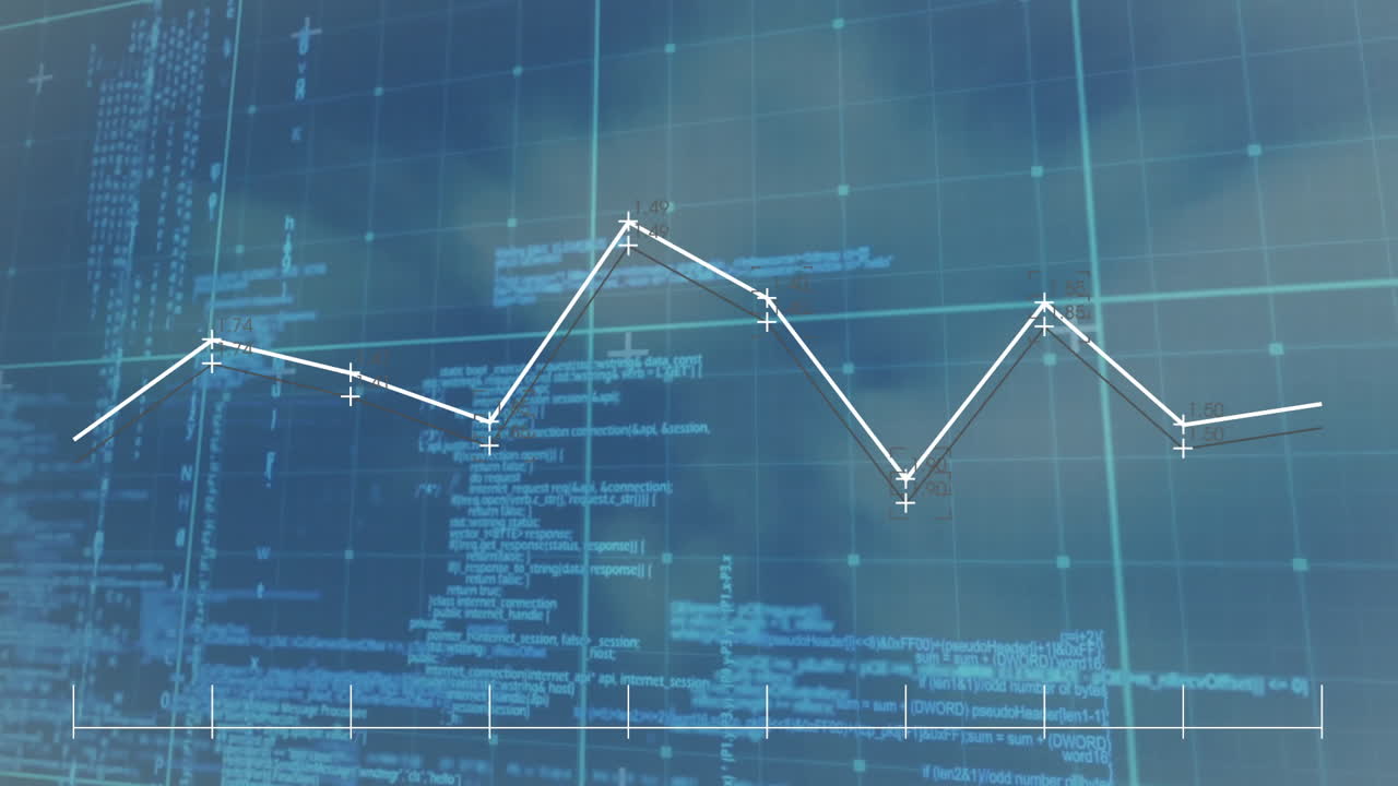 animación del globo con conexiones y procesamiento de datos sobre nubes