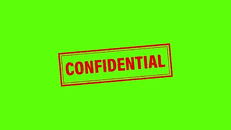 confidential on red background. padlock icon. vintage confidential, great design for any purposes. motion graphics.