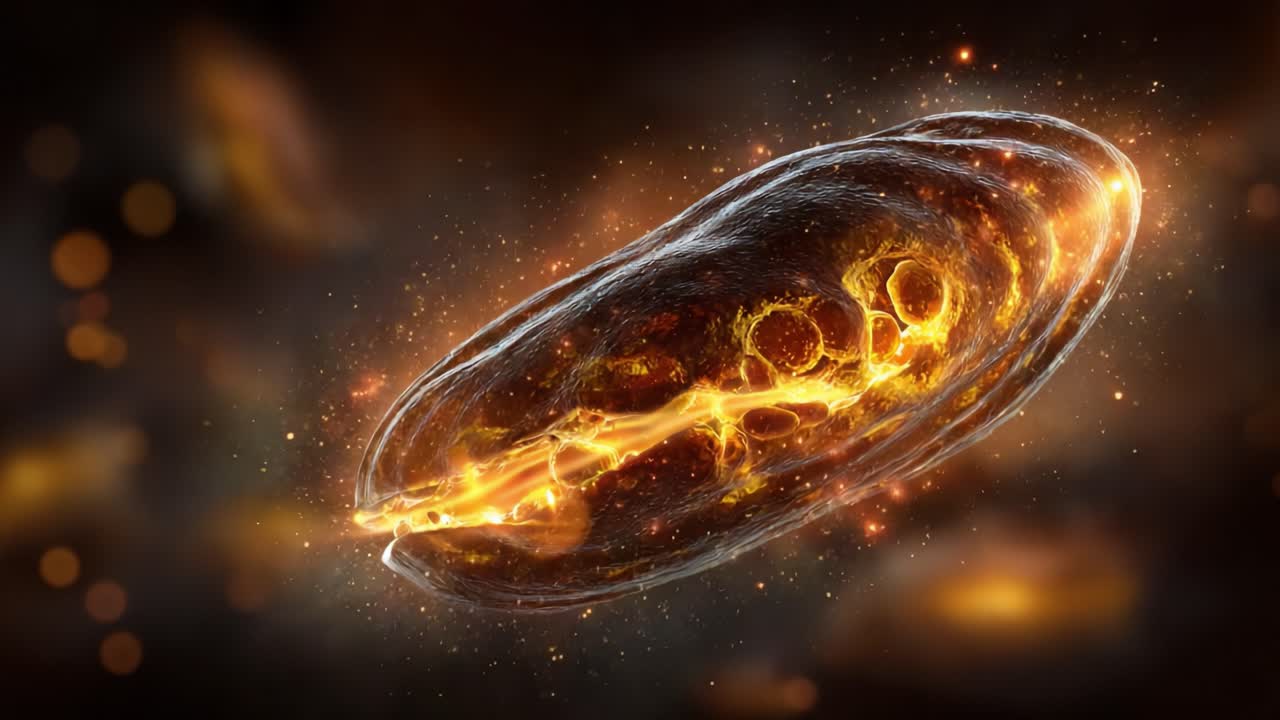Una Impresionante Visualización de un Fenómeno Cósmico: Un Objeto Brillante y Dinámico Incrustado en un Campo de Luz y Energía Chispeante, Capturando la Esencia de la Belleza Celestial