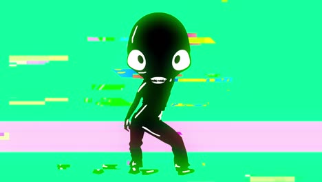 disco cartoon dancer