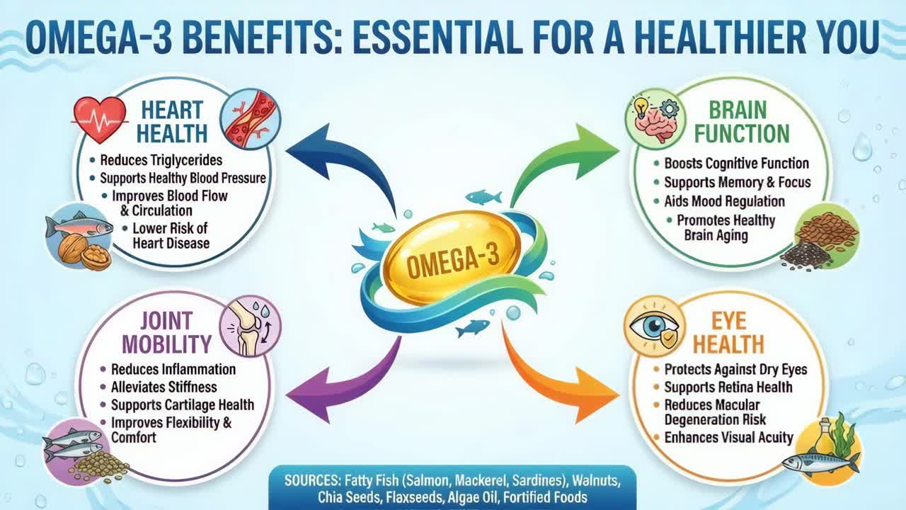 Omega-3 Health Benefits: Essential for a Healthier You