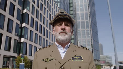 Man-wearing-military-uniform