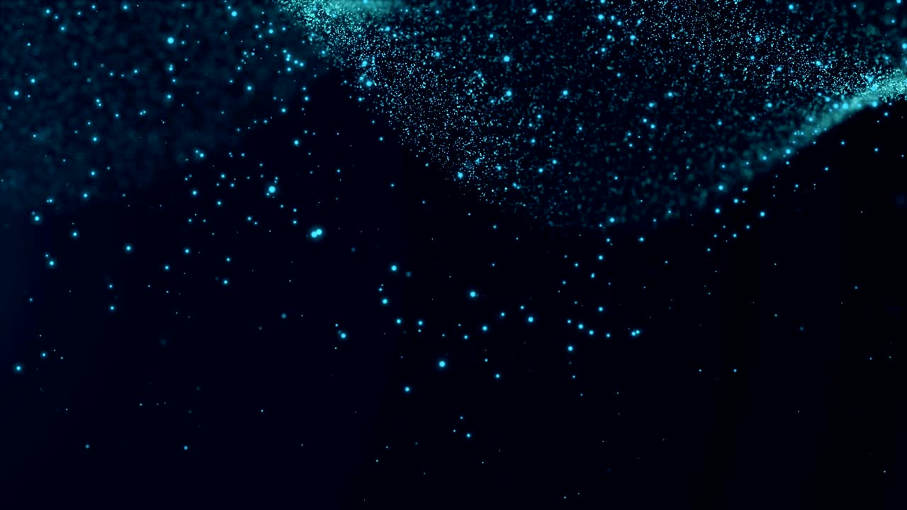 추상적인 입자 배경 루프