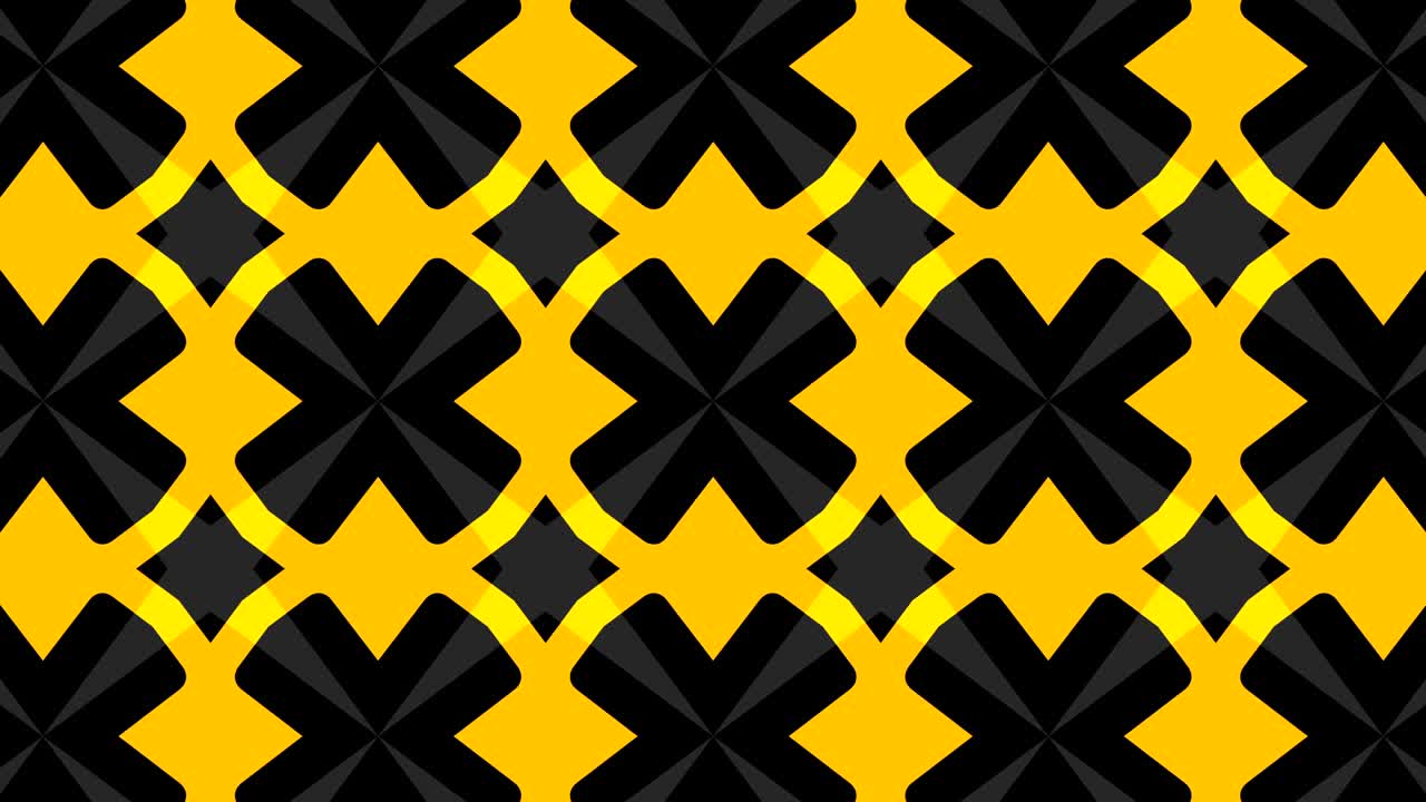 movimiento abstracto de fondo forma bucle amarillo