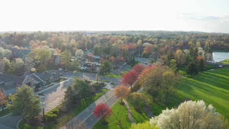 business park and buildings, offices