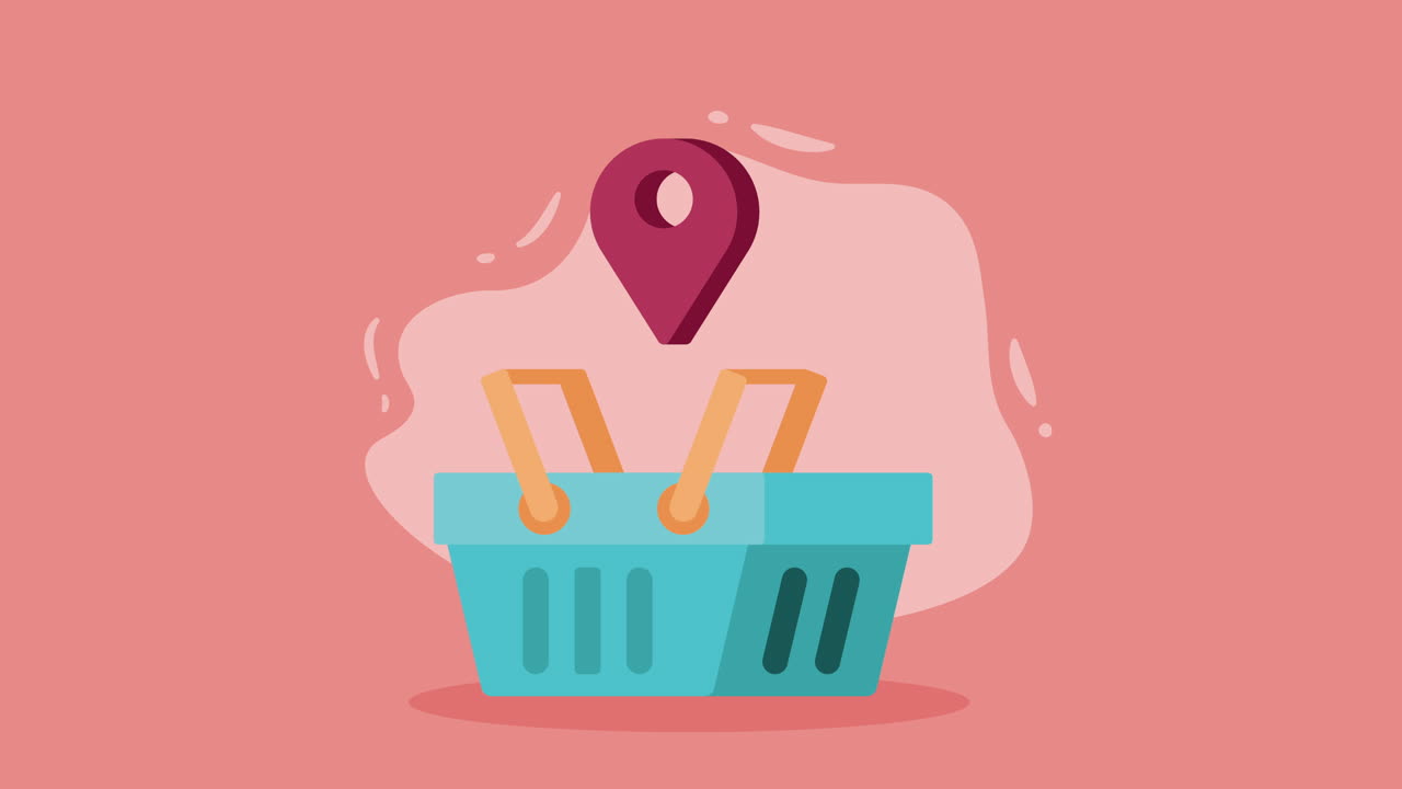 위치 기반 쇼핑 카트