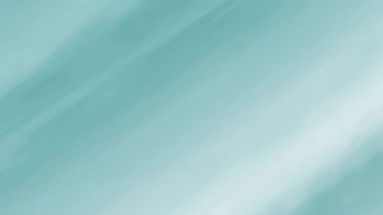 Starting playback, shifting teal field showing diagonal streaks and soft highlights as wallpaper