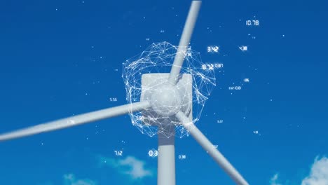 wind turbine and asymmetrical lines