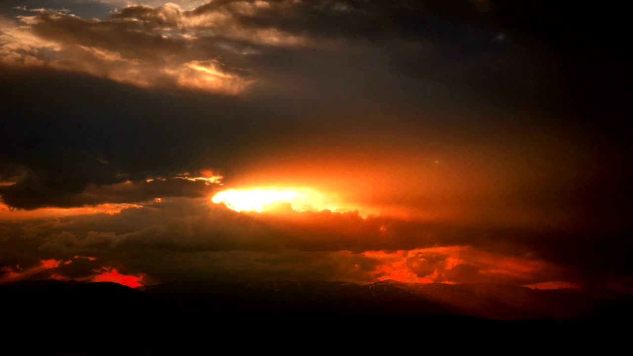 골드 파노라마 선 타임 스 4k