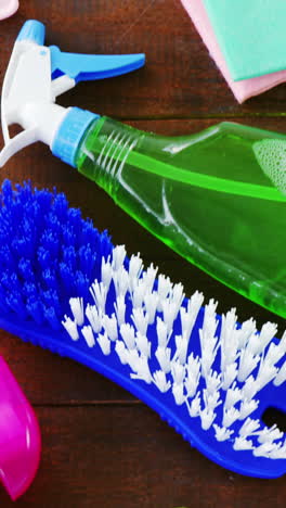 various housekeeping supplies