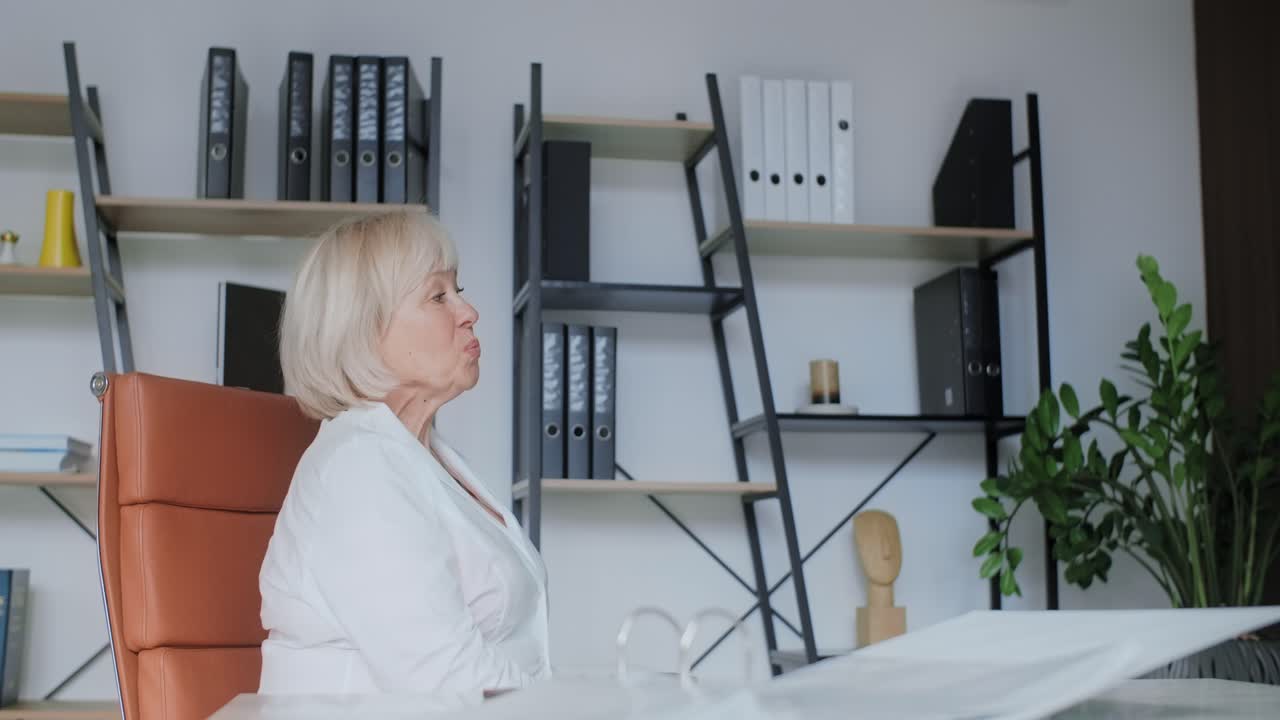 Business presentation in the office