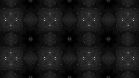 3d looped abstract ornate decorative background. hypnotic kaleidoscope.