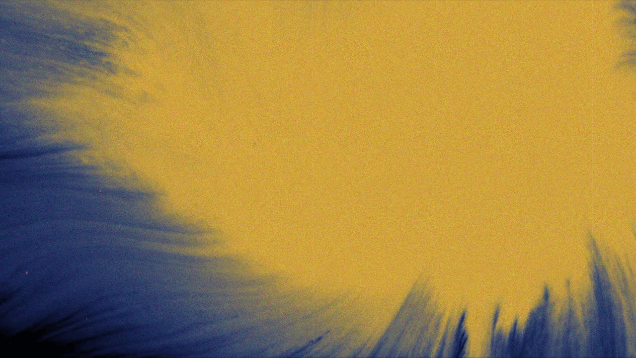 salpicaduras azules y amarillas en textura grunge