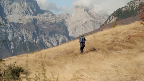 hiking from the famous valbona to theth valley