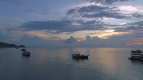 Sonnenuntergang-über-Dem-Meer