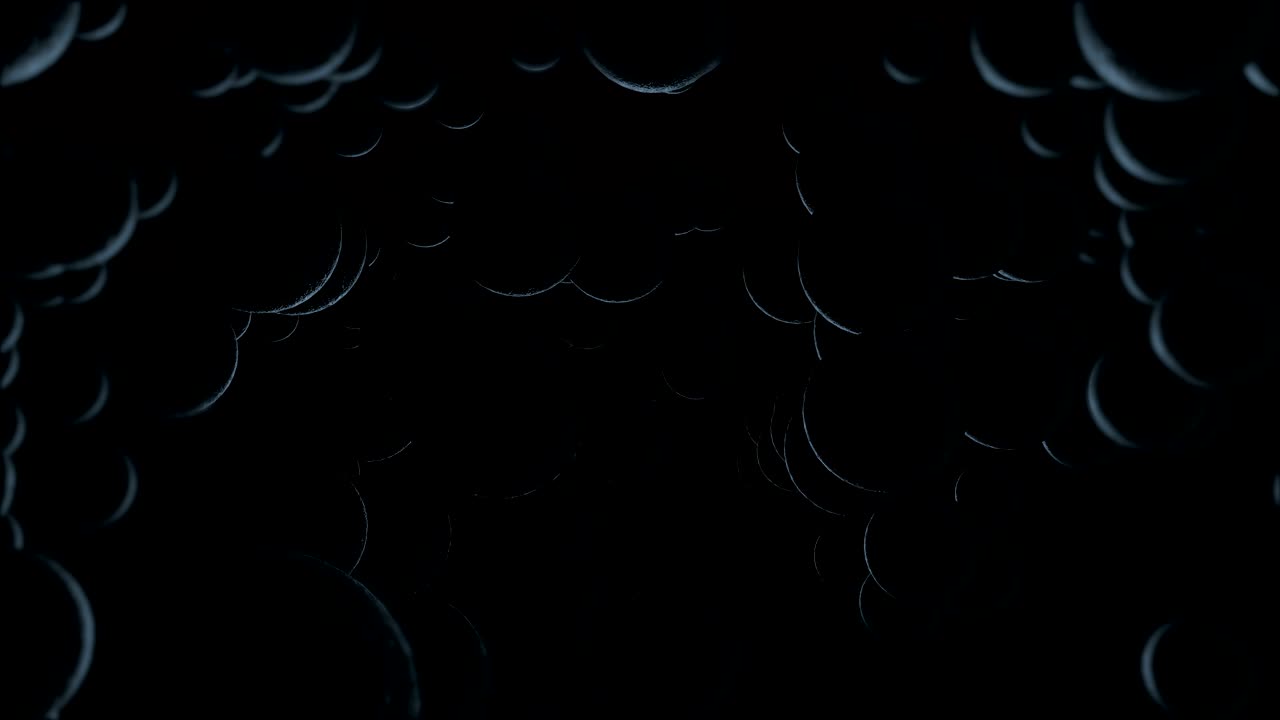 3d вращающиеся сферы. 4k розуляция.