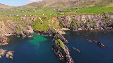 dunquin pier - dingle co.kerry - 4k cinematic drone footage 05-05