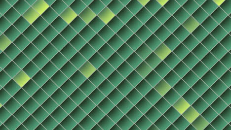 Modern seamless green squares pattern with gradient color