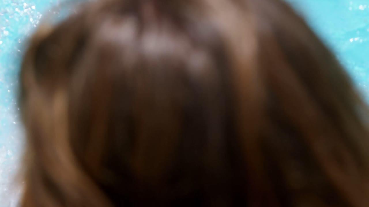 수영장 에서 즐기는 가족