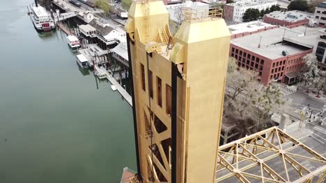 Sacramento-River-tower-bridge-Aerial