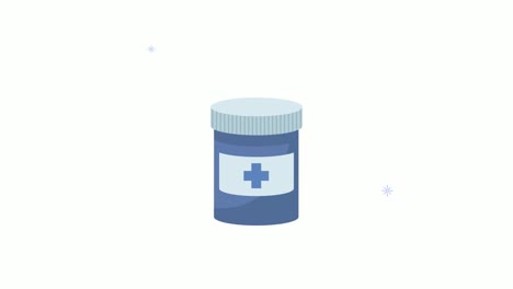 medical drugs medicine pot animation