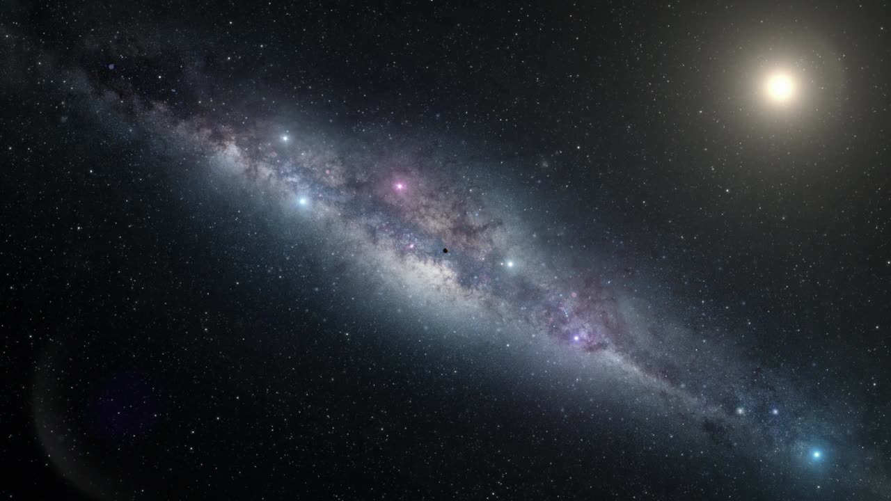 태양계를 빠른 속도로 여행하고 금성에 도착합니다.