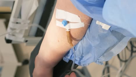 infusión por vía intravenosa