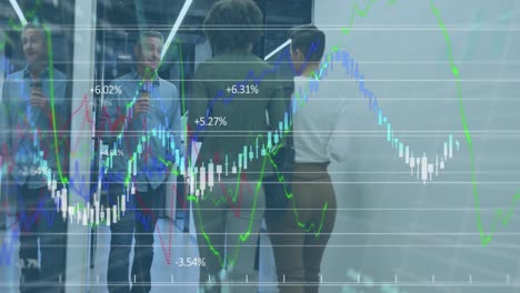 Animación-Del-Procesamiento-De-Datos-Sobre-Diversos-Empresarios-Que-Trabajan-En-La-Oficina