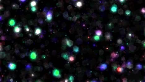 fondo del efecto de brillo de las partículas de polvo