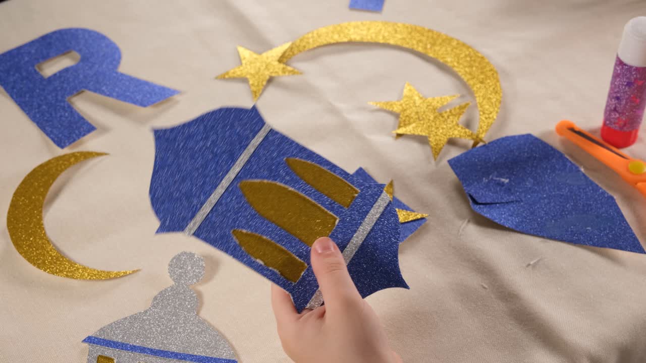 декорация лампы рамадана