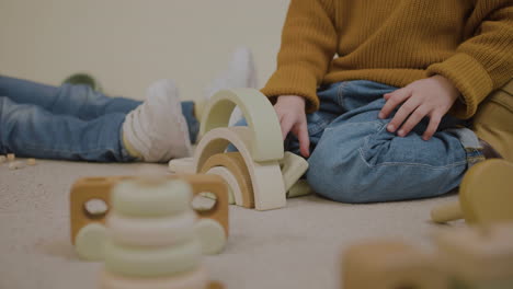 children playing with toys