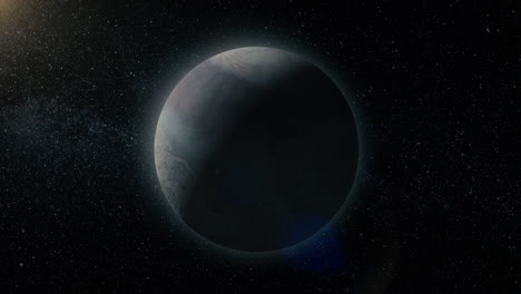 planeta en el espacio