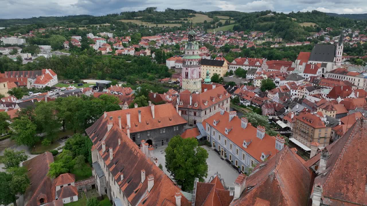 Český Krumlov, Boêmia do Sul, Chéquia, Julho de 2023